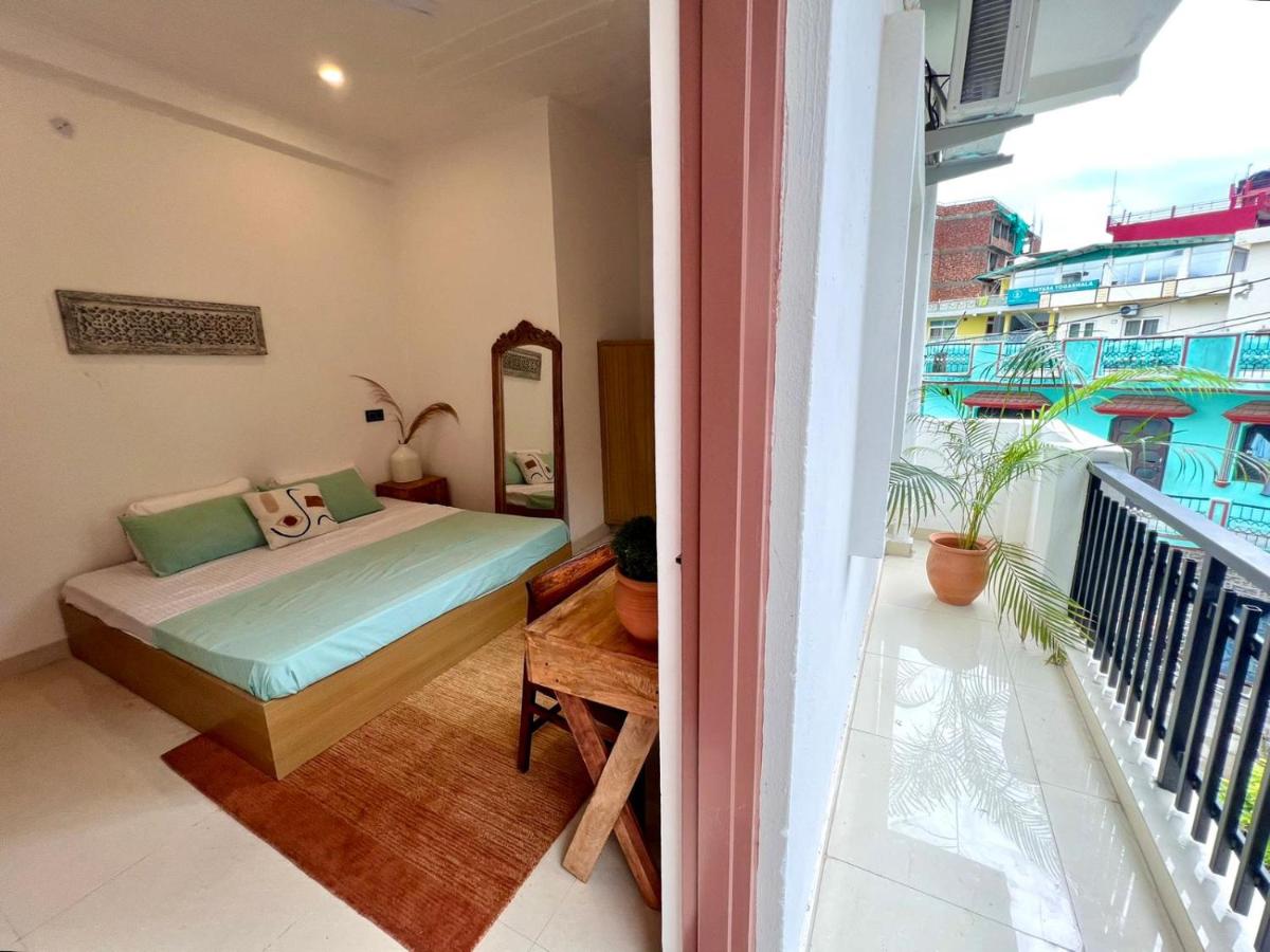 Room with balcony at Prithvi Hotel